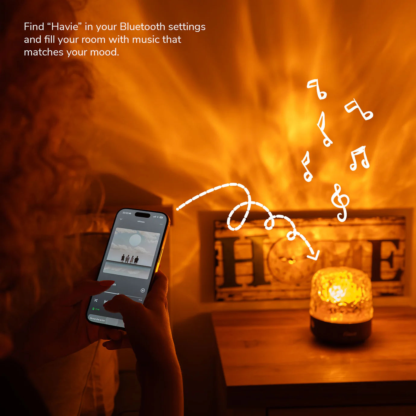 The Havie Lamp | Night Light & Noise Machine